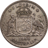 1954 Florin Circulated