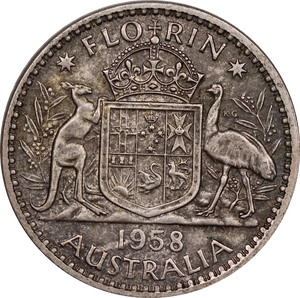 1958 Florin Circulated