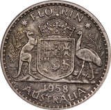 1958 Florin Circulated