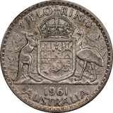 1961 Florin Circulated