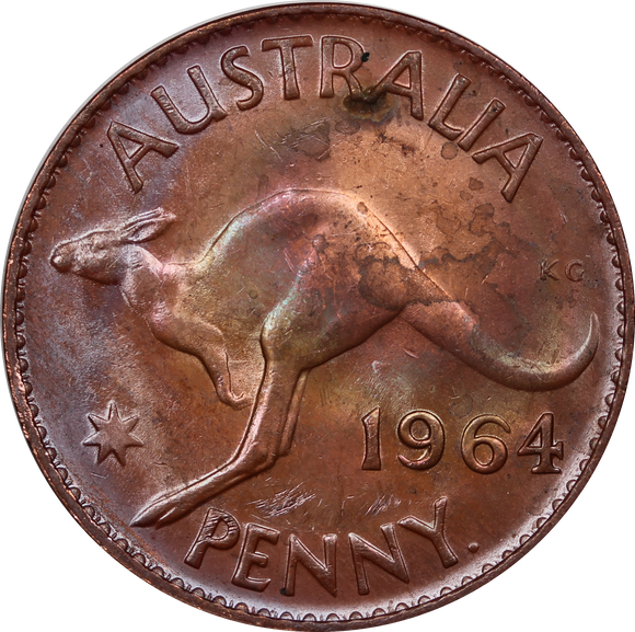 1964 Penny aUNC