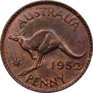 1952 Penny aUNC