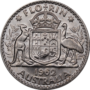 1962 Florin aUNC