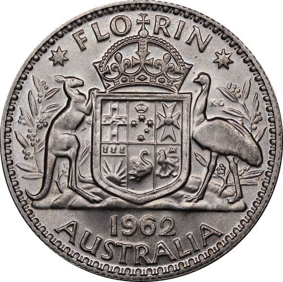 1962 Florin aUNC