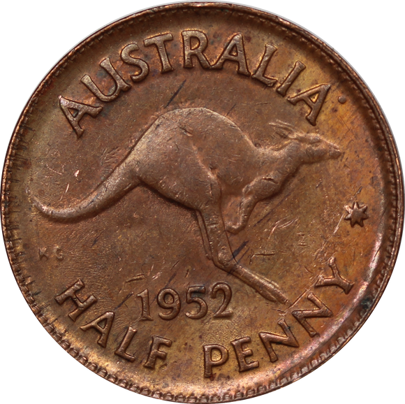 1952 Halfpenny EF