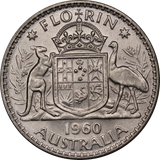 1960 Florin aUNC