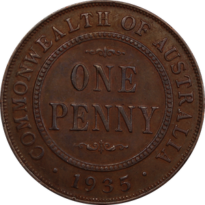 1935 Penny aVF