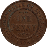 1926 Penny aEF