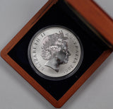 2001 1oz Silver Kangaroo Coloured Coin