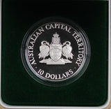 1993 State Series ACT $10 Silver Proof Coin