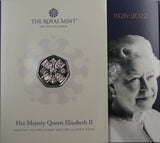 2022 King Charles III 50p Queen Elizabeth II Tribute BU Coin