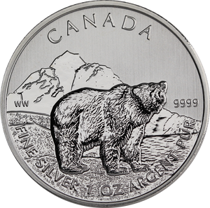 Canada 2011 Polar Bear 1oz Silver Coin