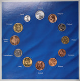 Euro-Zone Collection of National Coins Set