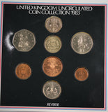 GB 1983 Brilliant Uncirculated Coin Set