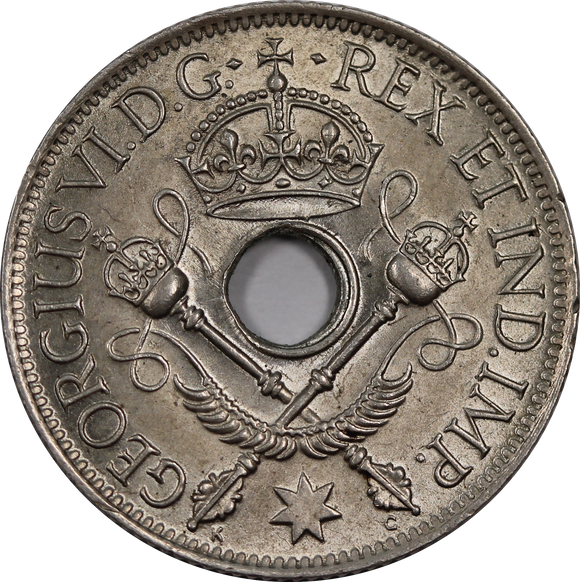 Papua New Guinea 1945 Shilling UNC