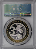 2021 PCGS Silver Plated 35th Anniversary Commemorative Medal