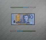 1993 Eminent Women $10 Banknote and Stamp Sheet Presentation Folder