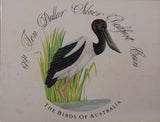 1991 Birds of Australia Jabiru $10 Silver Piedfort Proof Coin