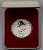 2006 Australia Japan Year of Exchange 1oz Silver Kangaroo Coin