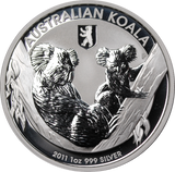 2011 Koala 1oz Silver Coin Berlin Bear Privy