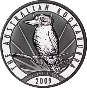 2009 Kookaburra 1oz Silver Coin