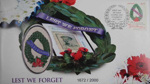 2021 Lest We Forget Medallion Cover