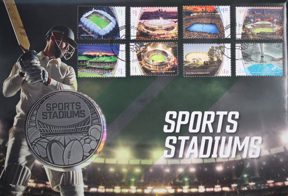 2020 Sports Stadiums Medallion Cover