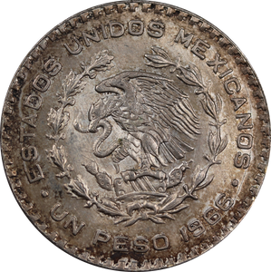 Mexico 1966 Peso VF