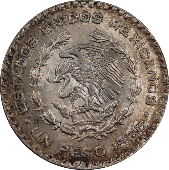 Mexico 1966 Peso VF