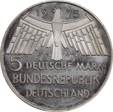 Germany 1975F (Stuttgart Mint) 5 Mark European Monument Protection Year UNC