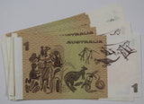 Australian $1 Paper Banknote Circulated