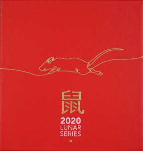 2020 Lunar Year of the Mouse 1/2oz Silver Rectangular Coin