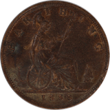 GB 1888 Farthing EF