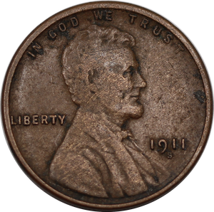 USA 1911S One Cent Fine