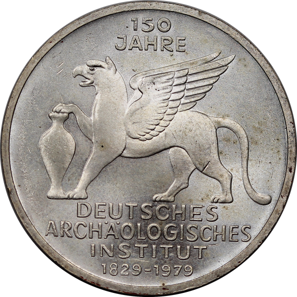 Germany 1979J (Hamburg Mint) 5 Mark 150th Ann. German Archaeological Institute UNC