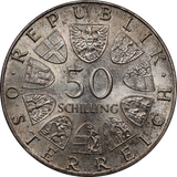 Austria 1974 50 Schilling UNC