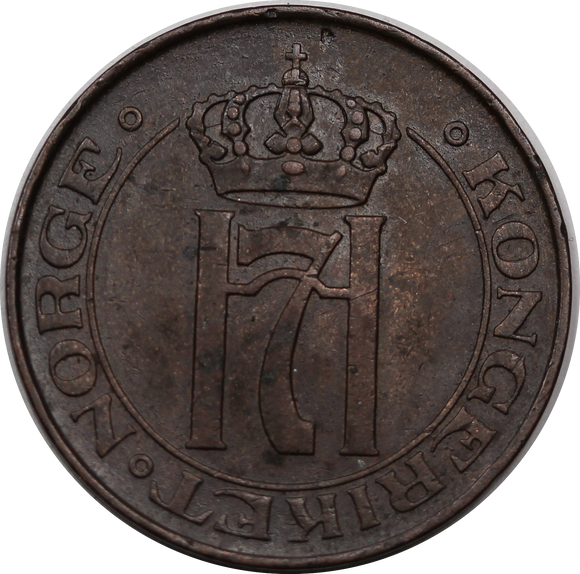 Norway 1911 5 Ore VF
