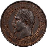 France 1854 10 Centimes aUNC