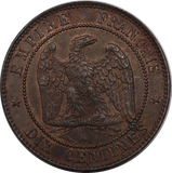 France 1854 10 Centimes aUNC