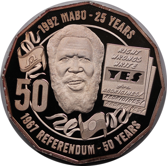 2017 Mabo 50c Proof