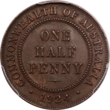 1924 Halfpenny MS62BN