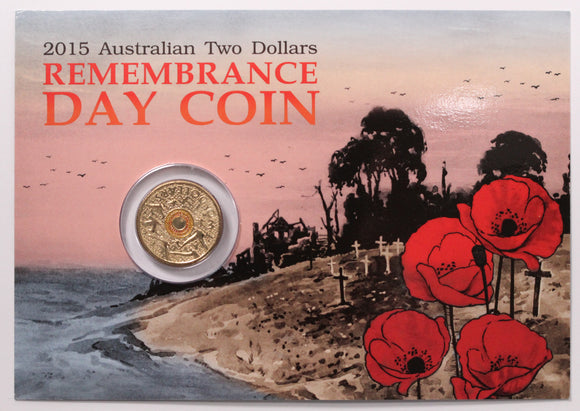 2015 $2 Remembrance Day Flanders Fields (Old Style)