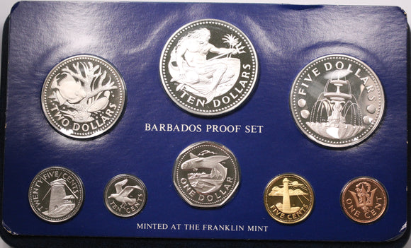 1976 Barbados Proof Set