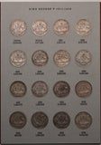 Florin Collection In Dansco Album 1910-1963 (Complete Set)