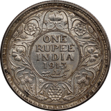 India-British 1913 Rupee aUNC