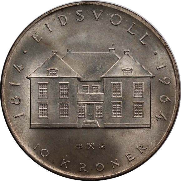 Norway 1964 10 Kroner UNC