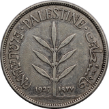 Palestine 1927 100 Mils VF