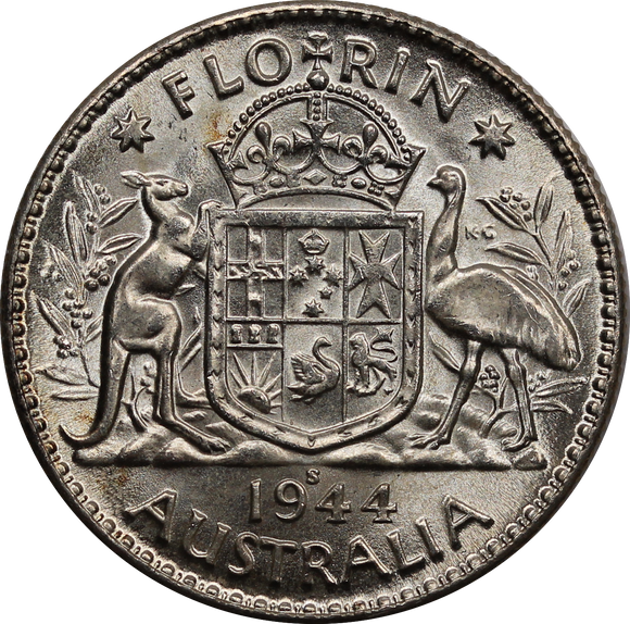 1944S Florin UNC