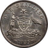 1935 Shilling UNC