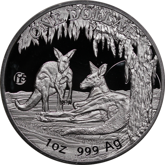 2018 Kangaroo f15 Privy Mark 1oz Silver